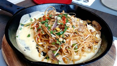 สปาเก็ตตี้บาร์บีคิวหมูเกาหลี