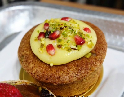 Pistachio Lemon Cake