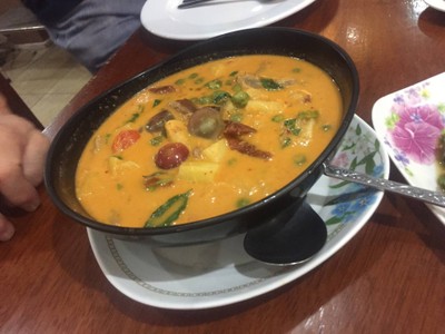แกงเผ็ดเป็ดย่าง
