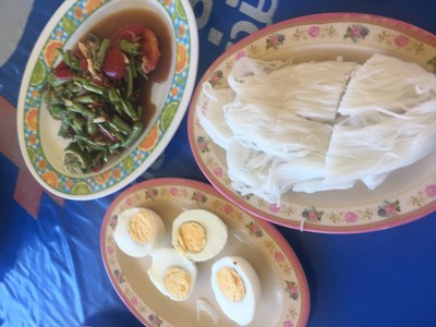 ตำถั่วไข่ต้ม