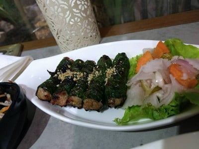 หมูย่างใบชะพลู