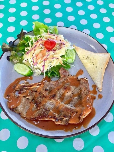 สเต็กหมูพ็อค_ช็อป สูตร มา-กินซอส