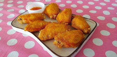 ปีกไก่ทอดเกลือ