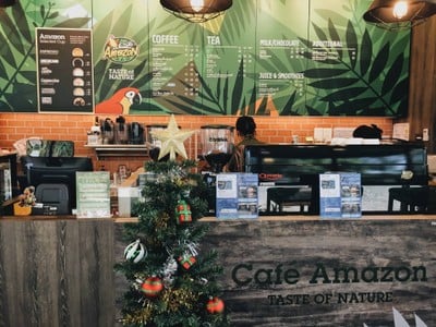 Café Amazon - SD2046 วงเวียนประตู 1 มทส.
