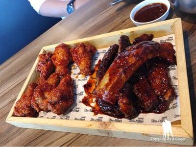 Combo Ribs and Wings Size M