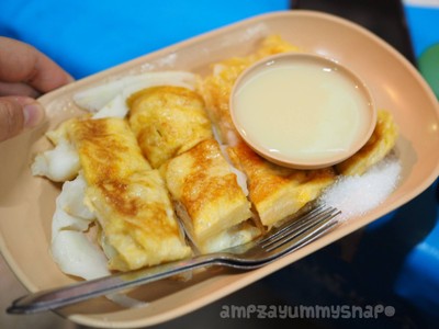 โรตีมะพร้าว+ไข่