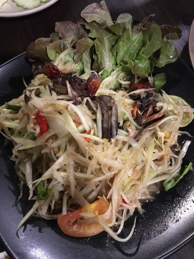 ส้มตำปูปลาร้า