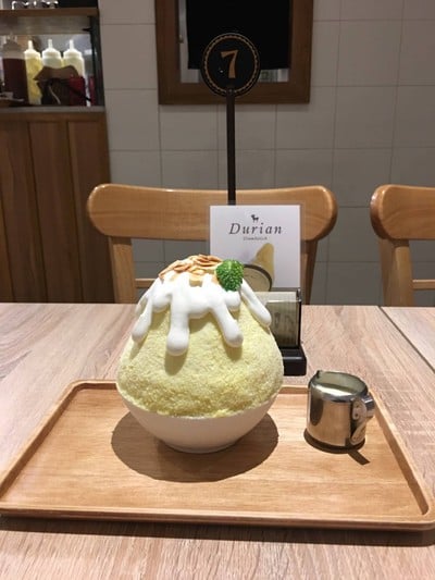 Durian Sticky Rice Kakigōri