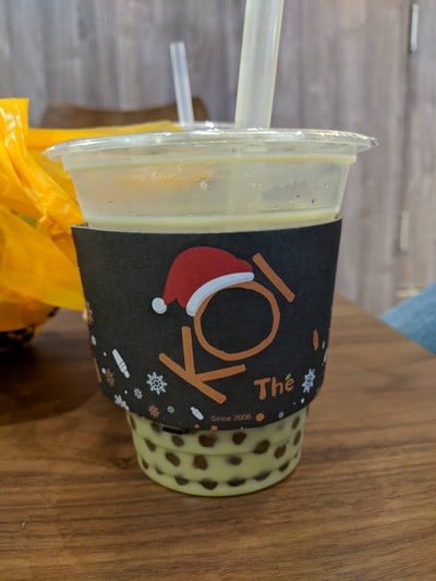 เมนูของร้าน KOI Thé Century The Movie Plaza Sukhumvit