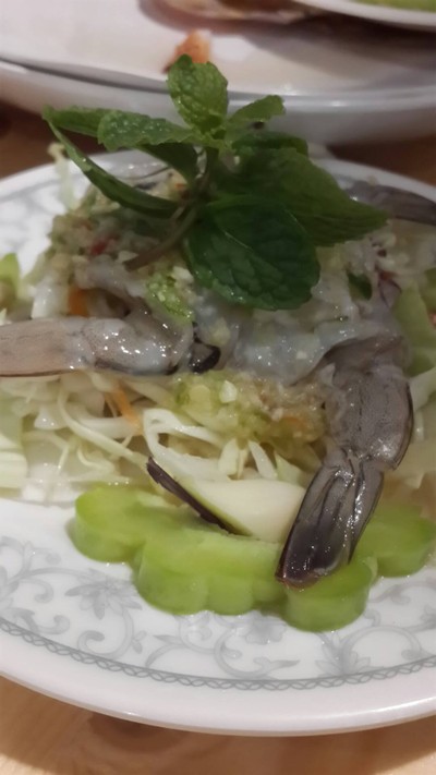 กุ้งแช่น้ำปลา