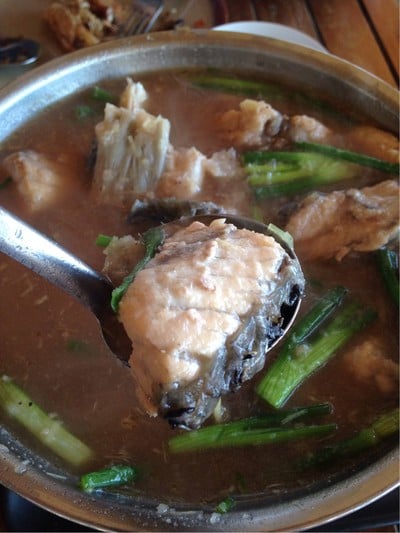 ต้มส้มปลากระพง