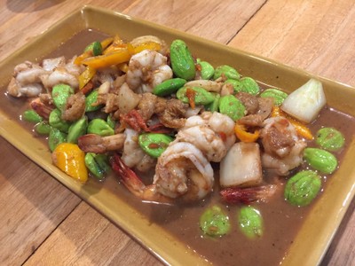 สะตอผัดกะปิกุ้ง