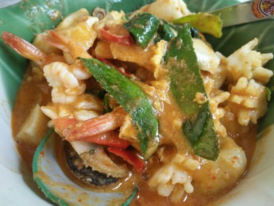 ห่อหมกทะเลมะพร้าวอ่อน