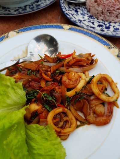 เมนูของร้าน บ้านริมเปิน จ.เชียงราย