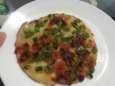 วิธีทำ Uttapam - South Indian Savory Pancake 
