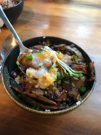 Beef Black Brick Rice Bowl
