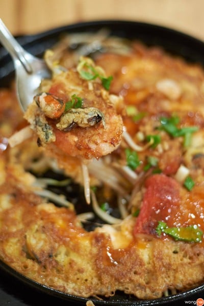 เมนูของร้าน เจ๊อ้วน หอยใหญ่กระทะร้อน (ศิริราช) วังหลัง