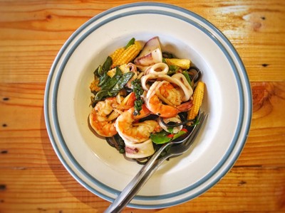 สปาเก็ตตี้ขี้เมาทะเล