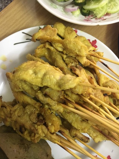 หมูสะเต๊ะ 30ไม้