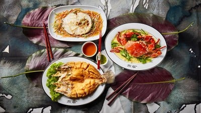 เมนูของร้าน Laemcharoen Seafood เซ็นทรัลเวิลด์