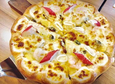 พิซซ่าทรอปิคอลซีฟู้ด