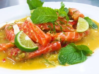 เมนูของร้าน เจ๊โอว ข้าวต้มเป็ด