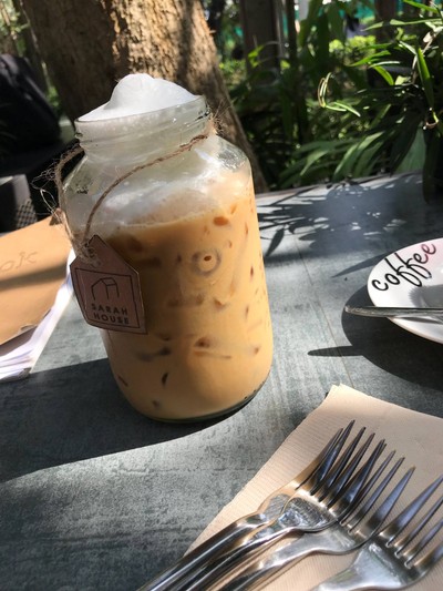 ลาเต้เย็น