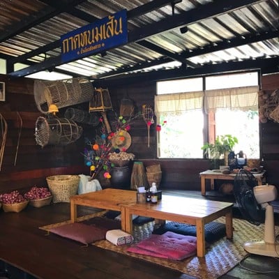 บรรยากาศ กาดหนมเส้น (น้ำเงี้ยวเจียงฮาย)