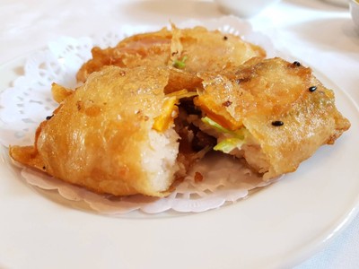 ฟองเต้าหู้ทอด