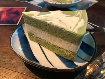 เค้กมูสชาเขียว