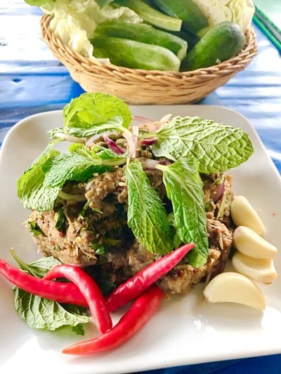 เมนูของร้าน ไทอีสาน นครศรีธรรมราช