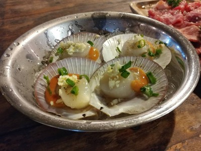 หอยเชลล์อบเนย