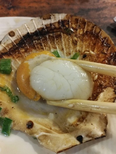 หอยเชลล์อบเนย