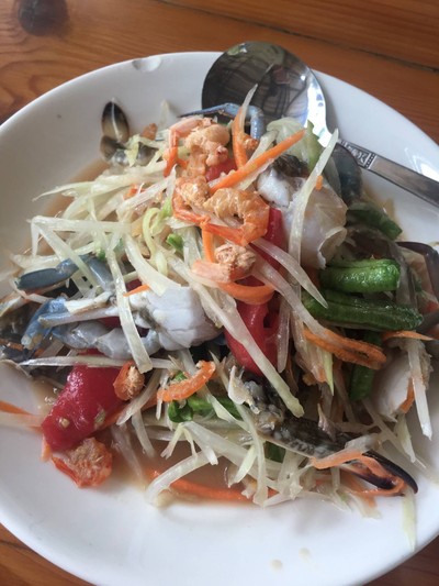 ส้มตำปูม้า