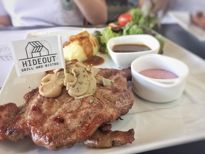 เมนูของร้าน Hideout Grill & Bistro Khonkaen