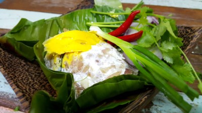 จิ้นส้มหมกไข่