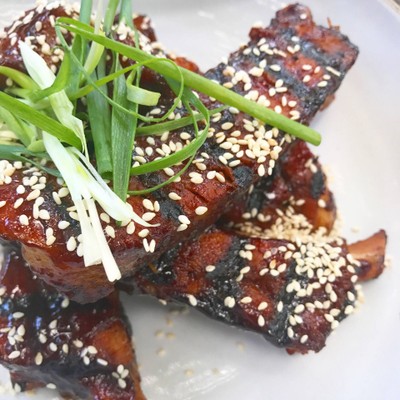 Sticky BBQ Spare Ribs