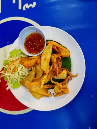 ปลาหมึกแดดเดียว