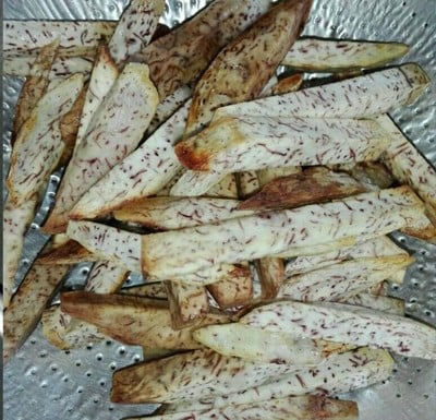 วิธีทำ เผือกหิมะ