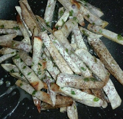 วิธีทำ เผือกหิมะ