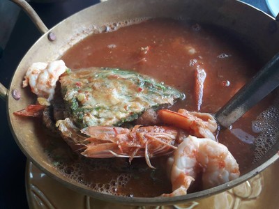 แกงส้มชะอมกุ้ง