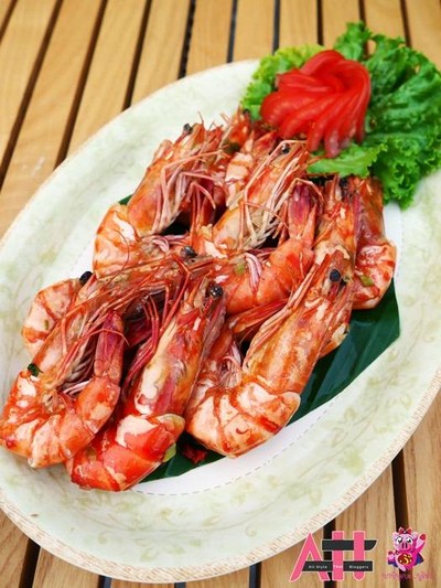 กุ้งเผา