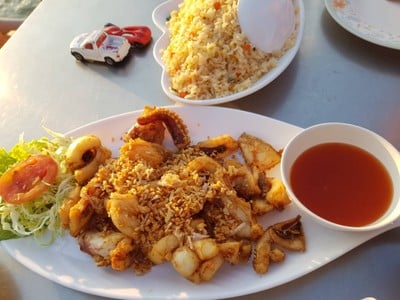 เมนูของร้าน แพเคียงน้ำ บางปะกง