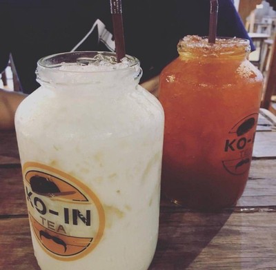 นมน้ำผึ้ง และชามะนาว