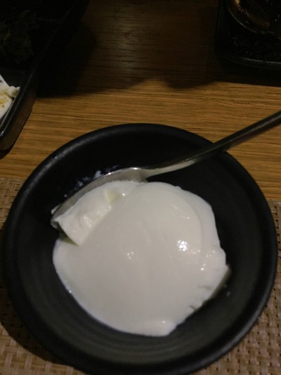 gyunyu to cheese no purin