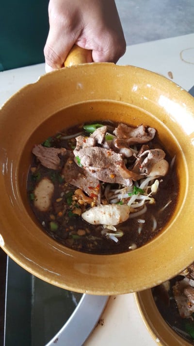 เมนูของร้าน ก๋วยเตี๋ยวเรืออยุธยาเศรษฐีเรือทอง สาขาแบริ่ง32  สุขุมวิท107