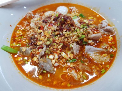 ต้มยำน้ำพริกเผา