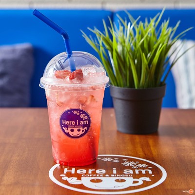 เมนูของร้าน Here I Am Coffee&Bingsu