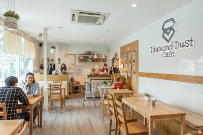 บรรยากาศ Diamond Dust cafe (homemade)