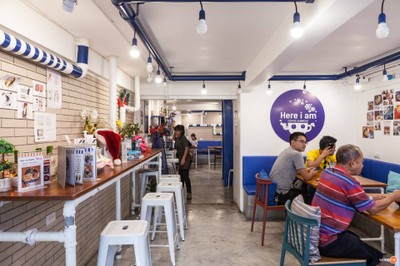 บรรยากาศ Here I Am Coffee&Bingsu